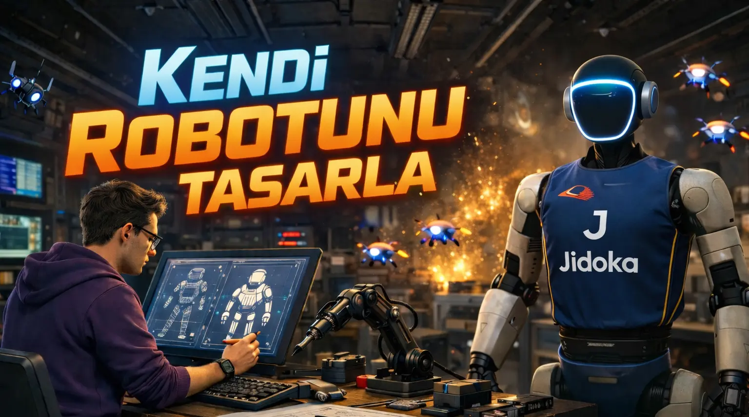 LTC Robotic tanıtım bannerı